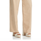 Calça Plissada Wayf Pinstripe Branca