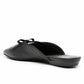 By Far - Women's Finn Leather Bow Ballerina Mules