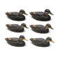 Rig Em Right Mainline Series Black Duck Decoys 6 Pack
