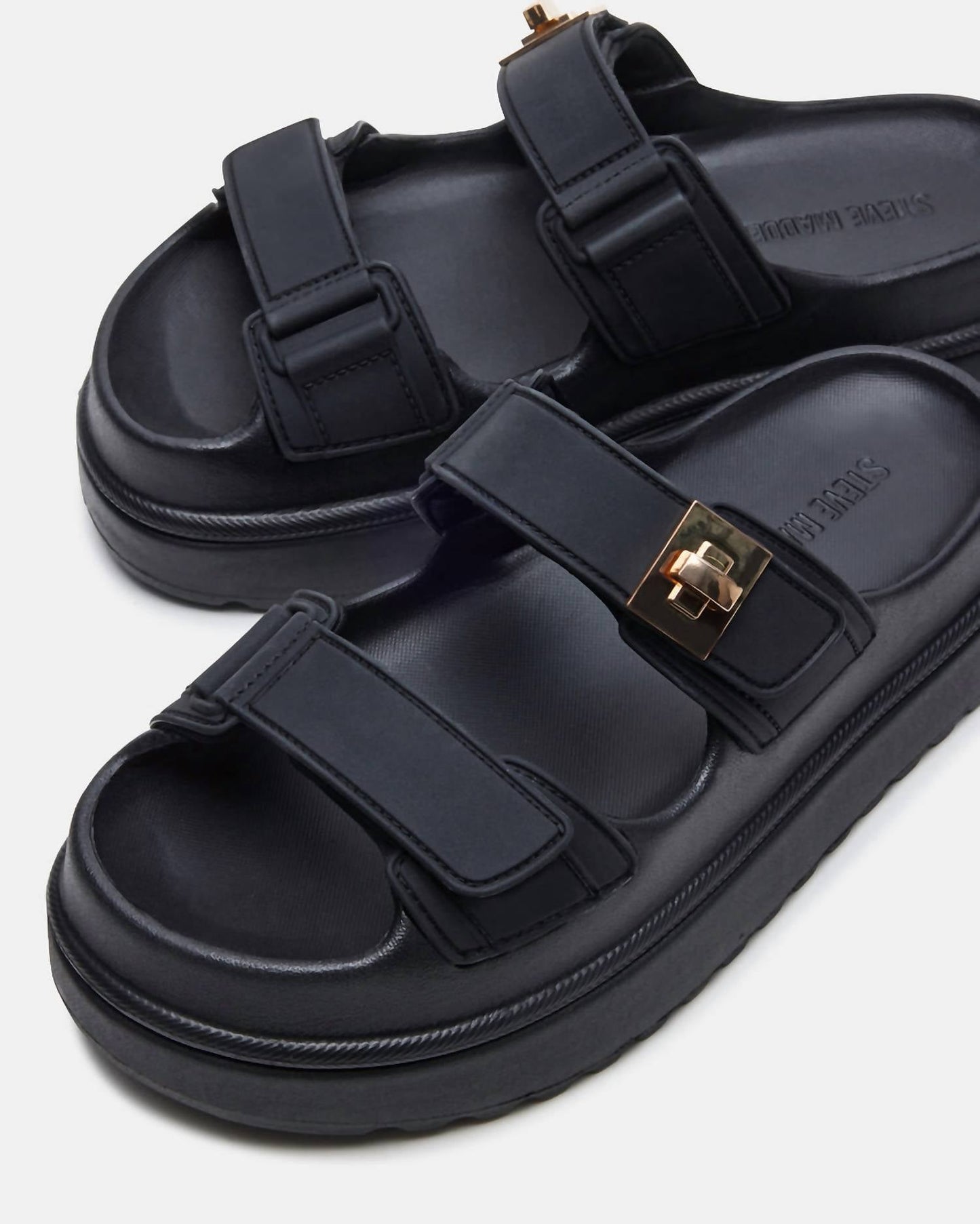 Steve Madden - Women's Bigschmona Platform Slide Sandal