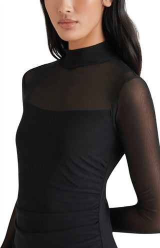 Steve Madden - Vestido midi de malha com manga comprida Blare