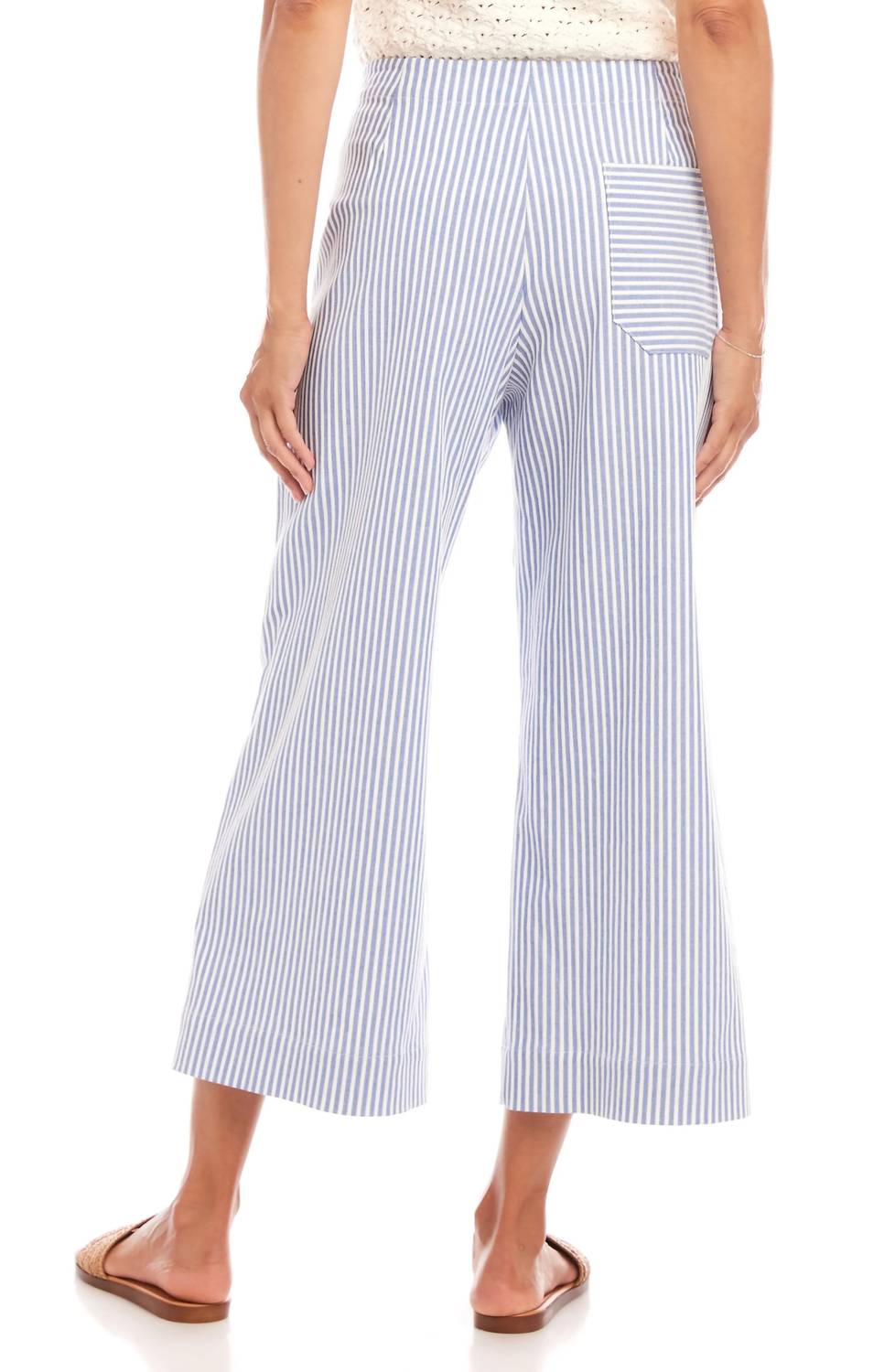 Karen Kane - Cropped Wide Leg Pants