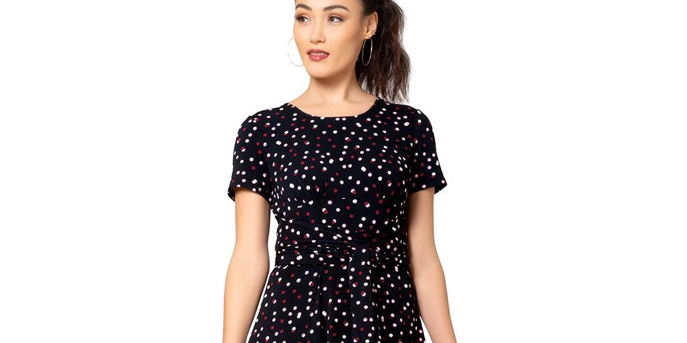 Vestido Brittany Feminino Leota Preto Tamanho P