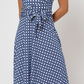 Vestido Brittany Azul Leota Feminino