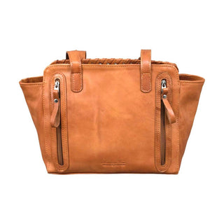American West - Women's Harvest Moon Collection Zip Top Tote With Secret Compartment