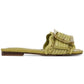 Sam Edelman - Women's Bambi Raffia Buckle Slide Sandals