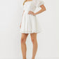 2.7 August Apparel - 3D Floral Dress