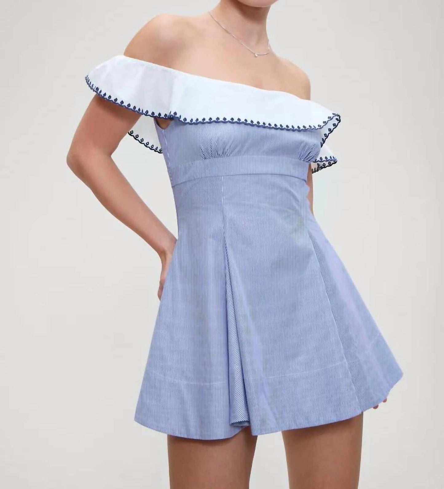 Frankies Bikinis - Lilah Poplin Dress