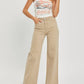 Risen - High Rise Tummy Control Wide Jeans