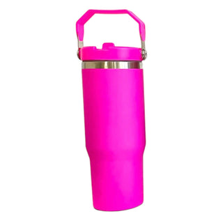 Julia Rose - Copo de aço inoxidável para sublimação de macarons foscos Debbie 30 oz