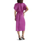 Steve Madden - Aimee Ruched Front Midi Dress