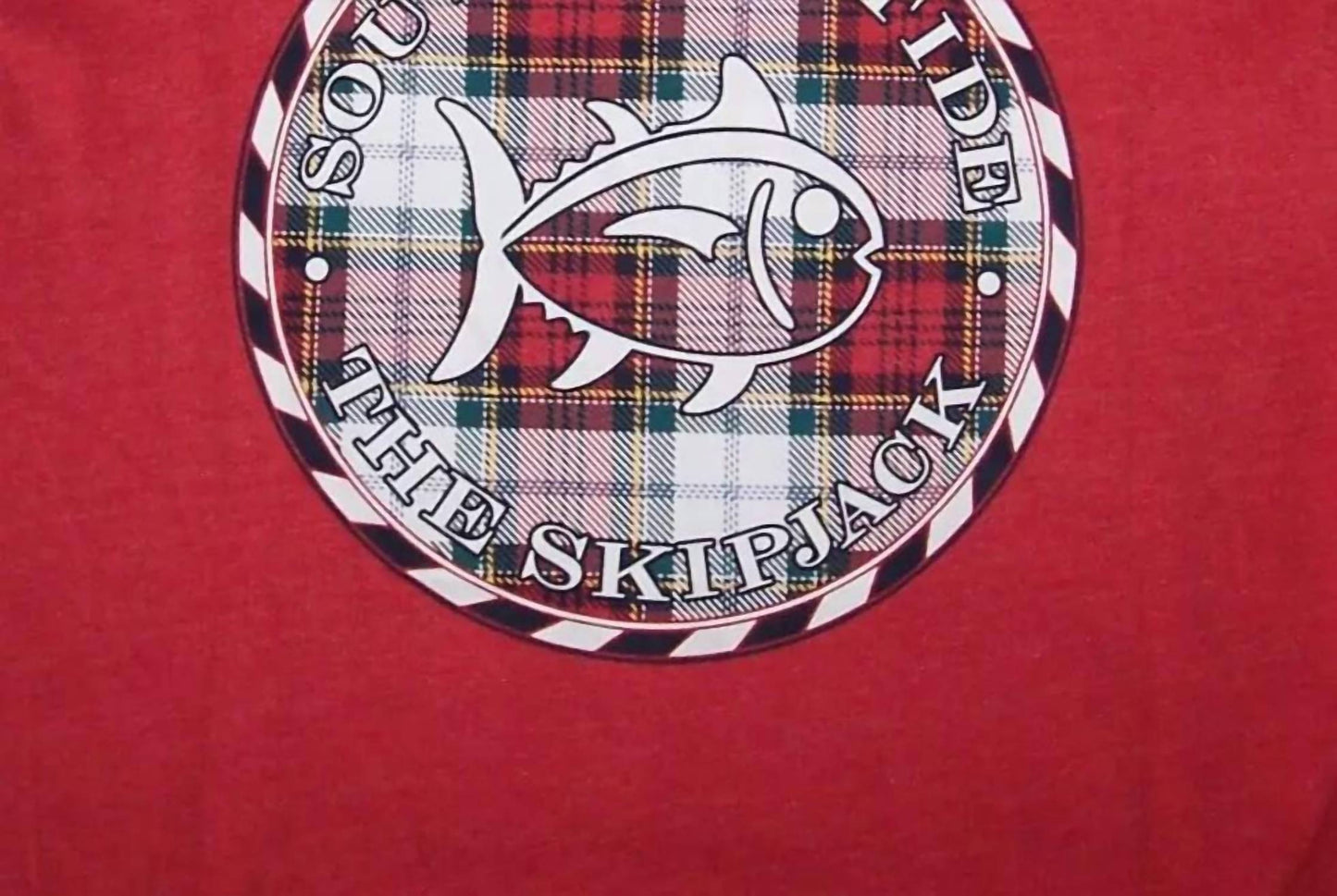 A Southern Lifestyle Co. - Long Sleeve Plaid Skipjack Tee
