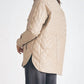 Elan - Faux Leather Quilted Jacket
