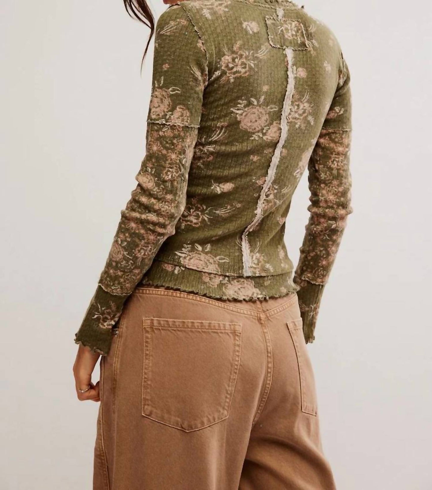 Free People - Clover Printed Thermal Top