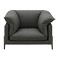 Tadi - Top Grain Leather Chair - Black