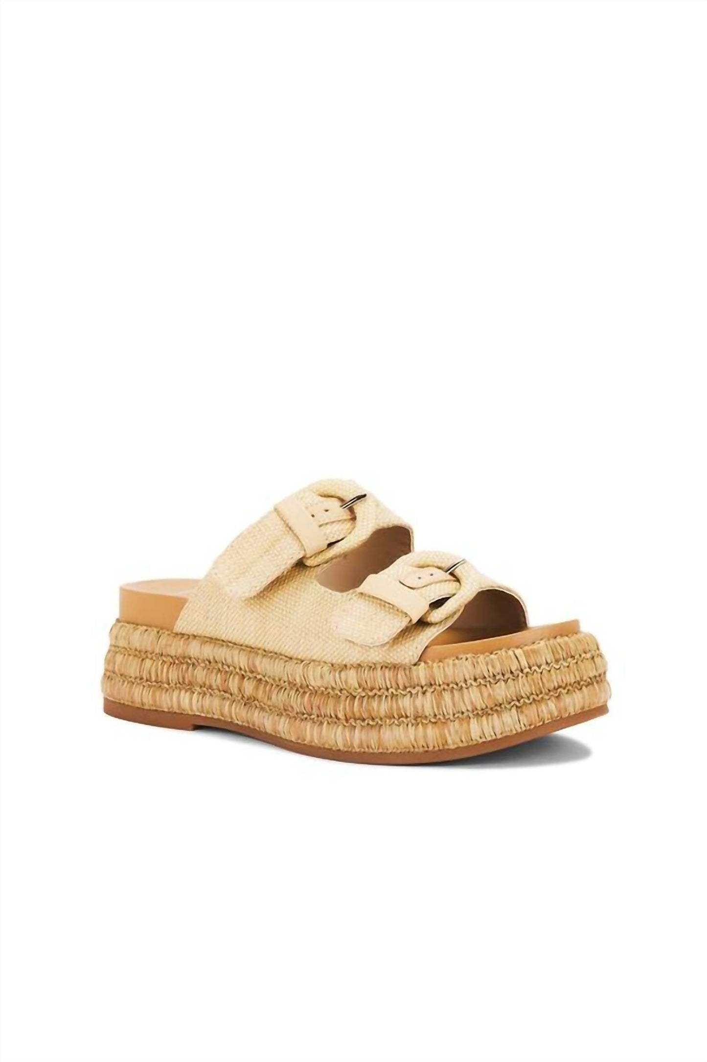 Dolce Vita - WITNY Woven Rafia Espadrille Platform Sandals