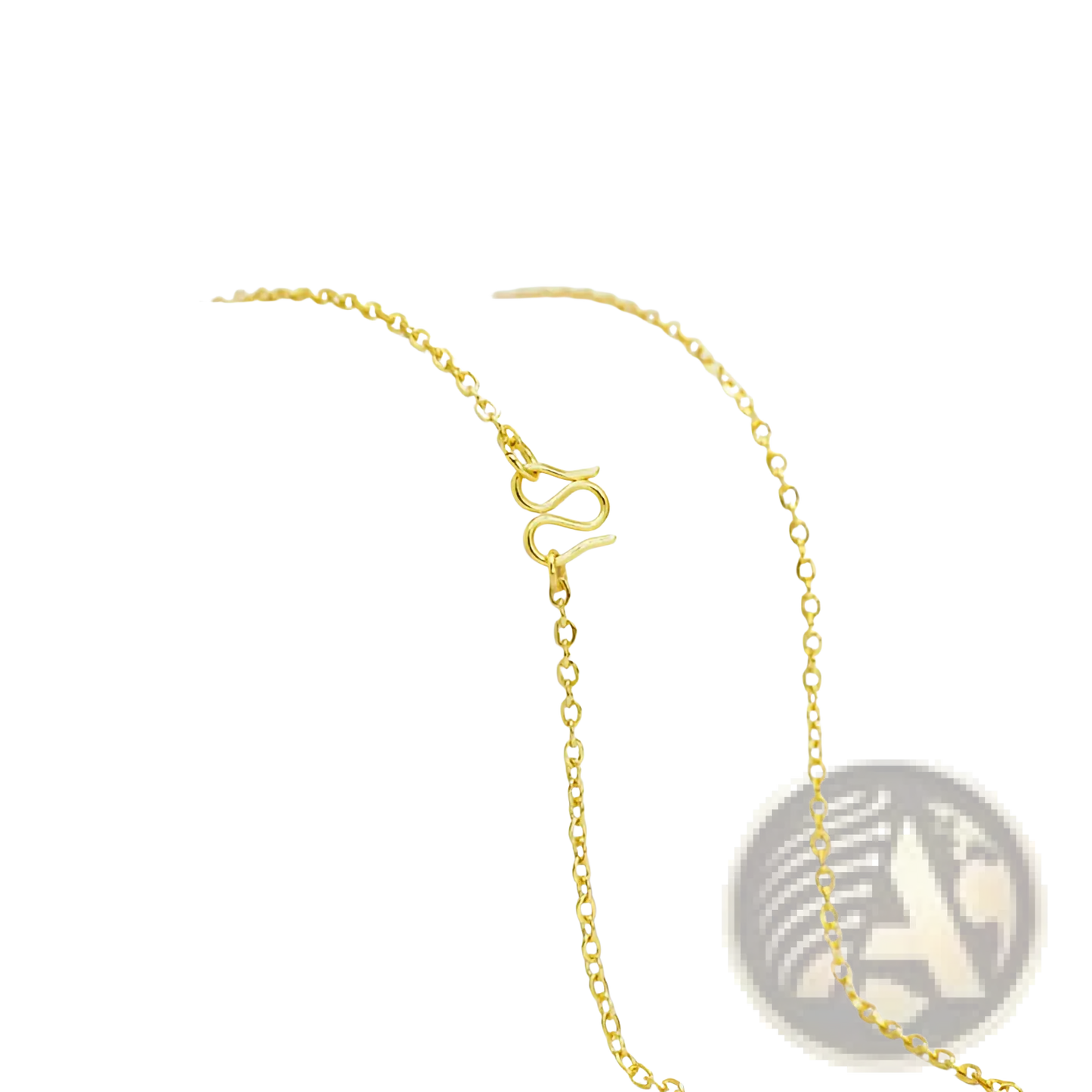 24k Gold Ouroboros Dragon Infinity Pendant Necklace