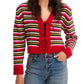 Allison New York - Hailey Striped Cardigan