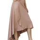 Ninexis - High Waisted Flare Maxi Skirt