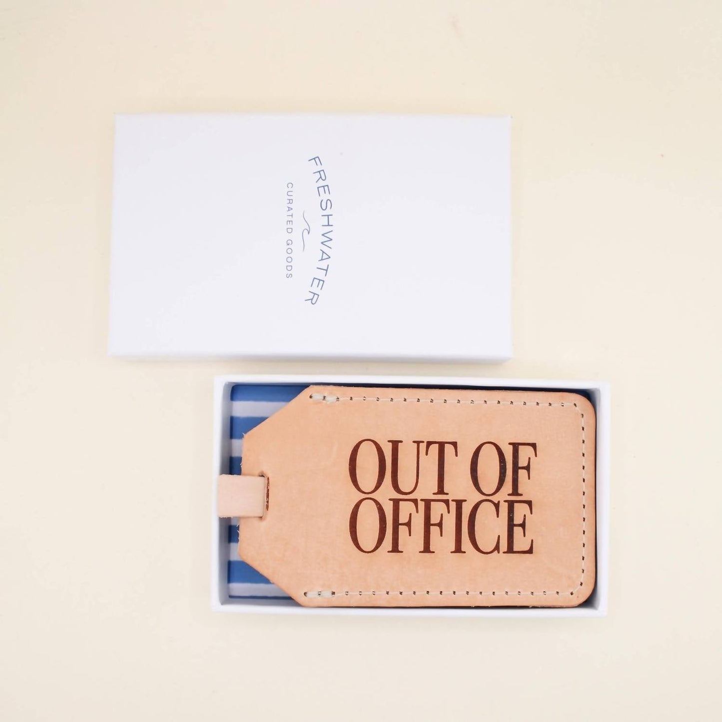 Freshwater Curated Goods - Out Of Office Luggage Tag
