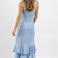 One & Only - Solar Tie Strap Maxi Dress
