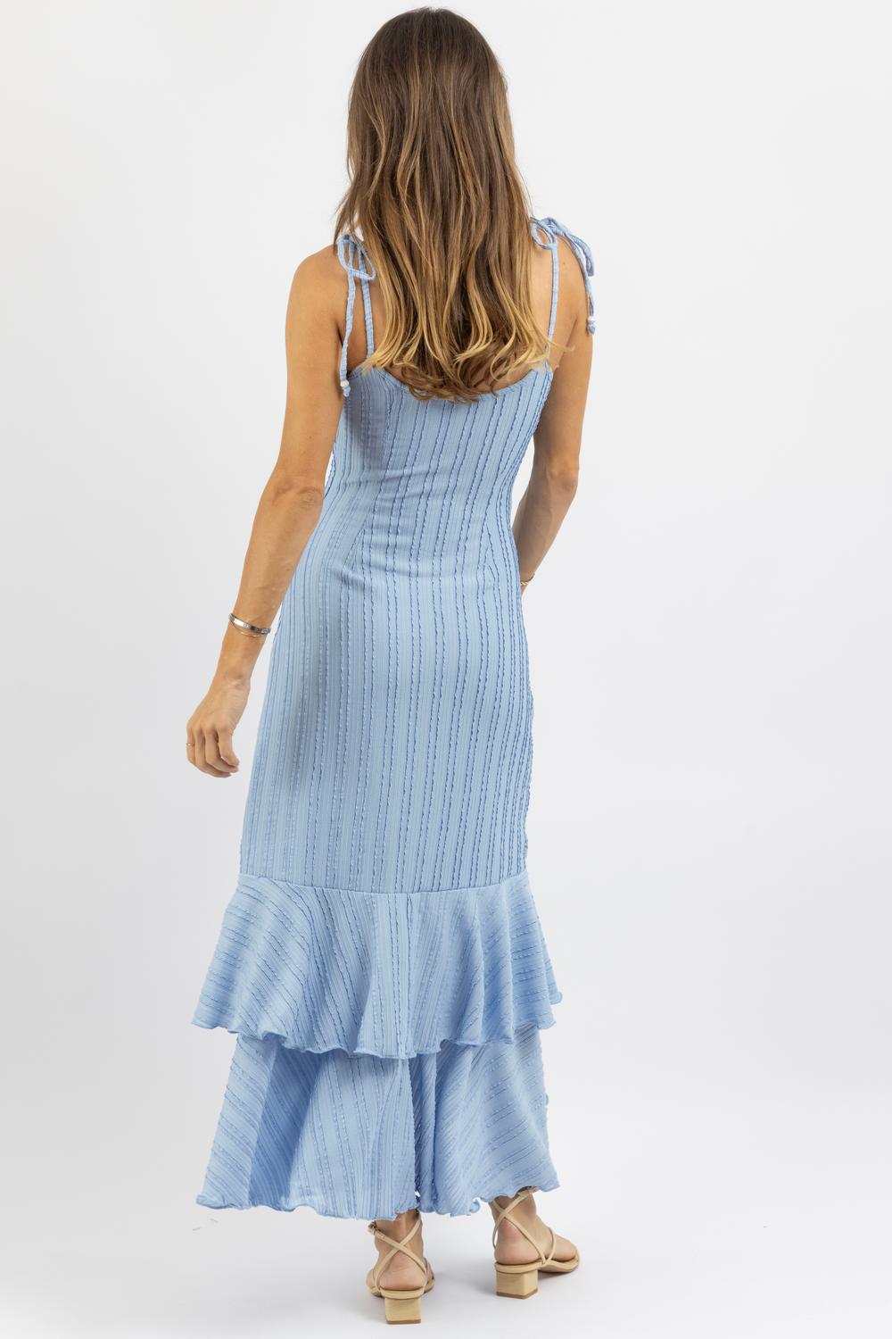 One & Only - Solar Tie Strap Maxi Dress