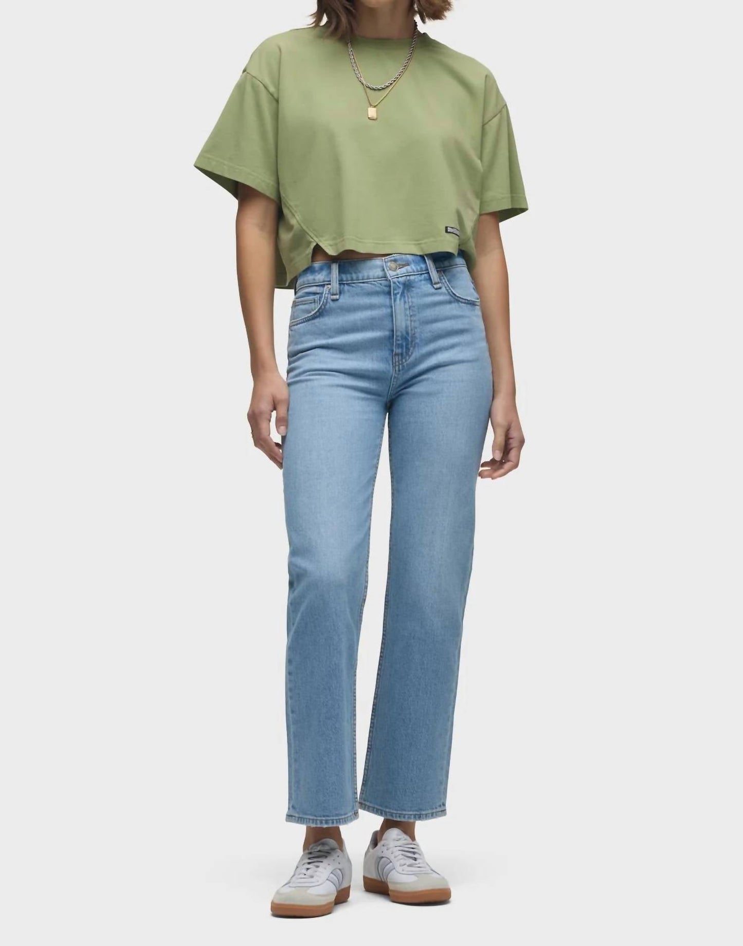 Hudson - Remi High Rise Straight Ankle Jean