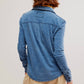 Free People - Long Sleeve Fitted Button Down Shirt