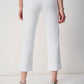 Joseph Ribkoff - Embellished Hem Slim Fit Cropped Jeans