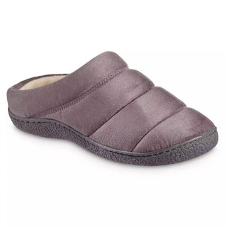 Isotoner - Chinelo Masculino Microcamurça Puffer Eco Comfort Clog