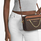 Michael Kors - Bolsa transversal grande com logotipo Jet Set