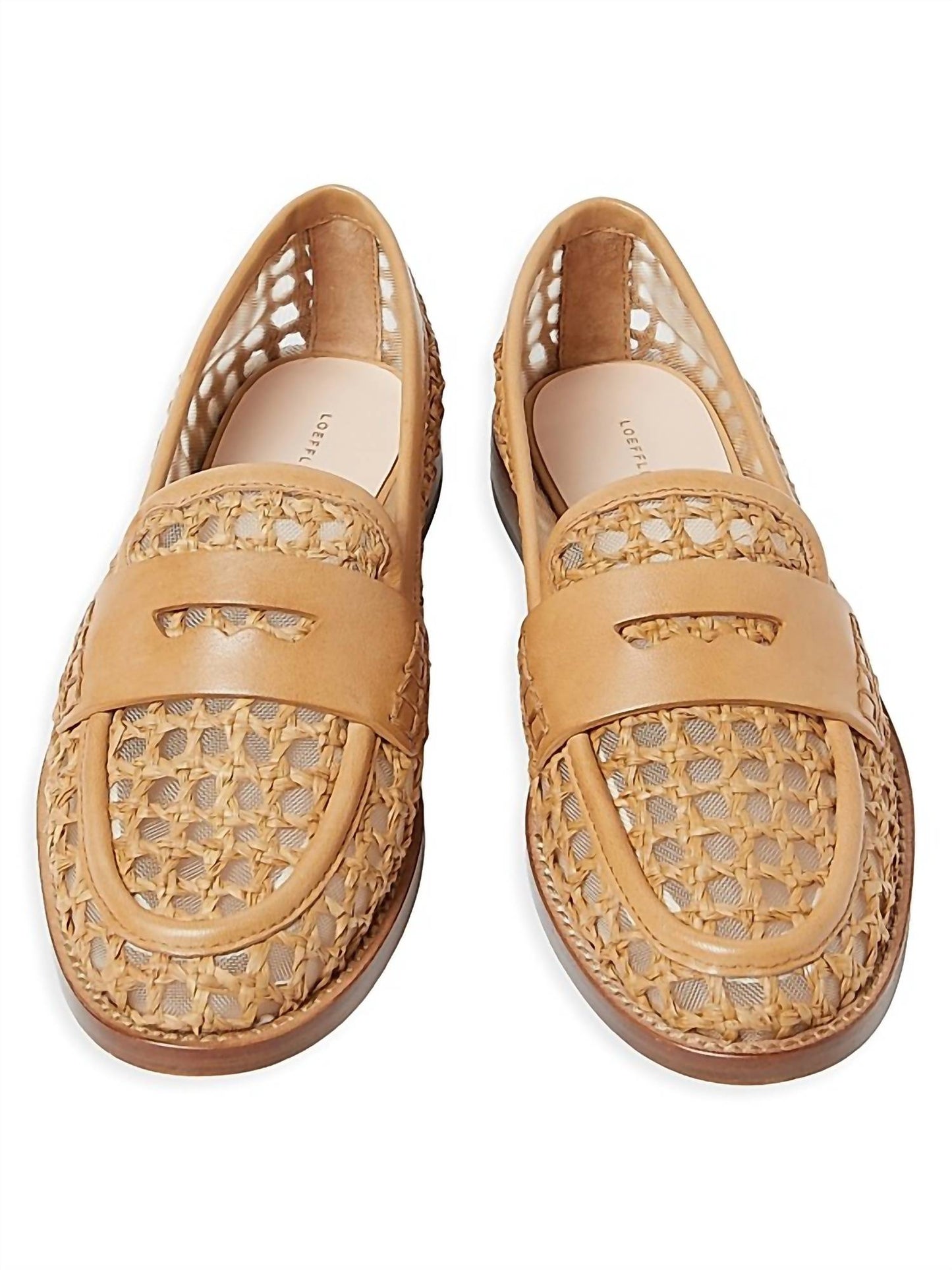 Loeffler Randall - Women's Rachel Crochet Raffia Loafer