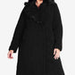 Avenue Plus Size Teddy Faux Fur Jacket