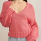 Z Supply - Vida Long Sleeve V-neck Sweater