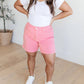 Judy Blue - High Rise Control Top Cuffed Shorts