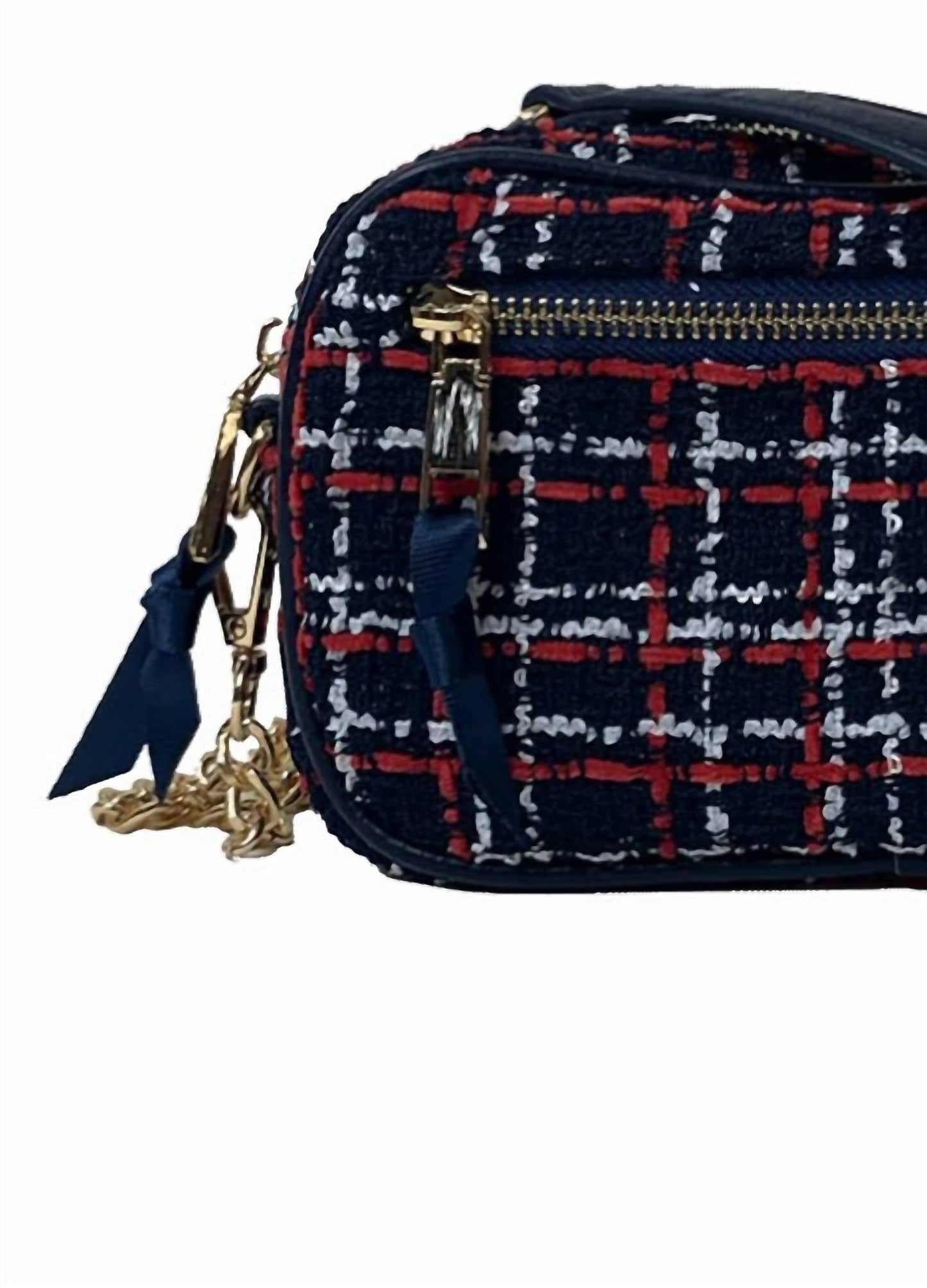 Ahdorned - Women's Taylor Tweed Camera Bag With Strap