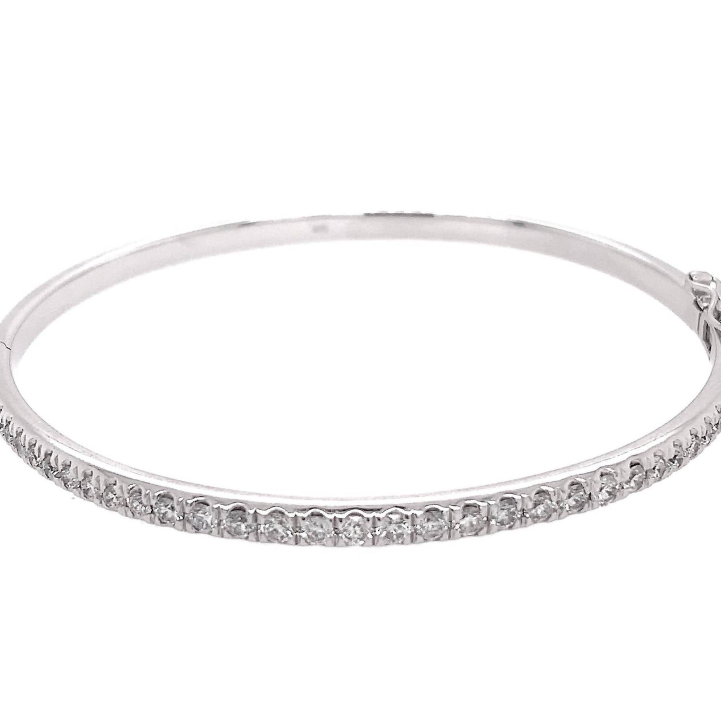 Normani - Women's Diamond Bangle Bracelet