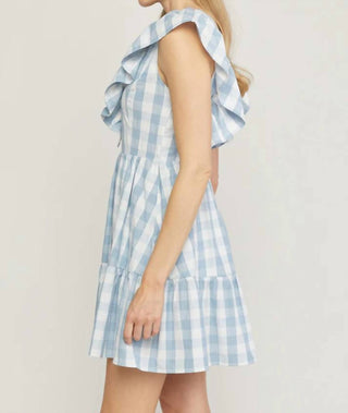 Entro - Gingham Dress