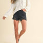 Anniewear - Caleb Cut Off Denim Shorts