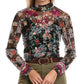 Johnny Was - MAZZY TURTLENECK BLOUSE (SLIP)