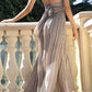 Dress Day - V-neck Flowy Printed Maxi Dress