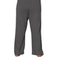 On The Plus Side - Wide Leg Cotton Knit Pants - Plus