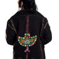 Standawt - Hand-embroidered Patches Merino Wool Coat