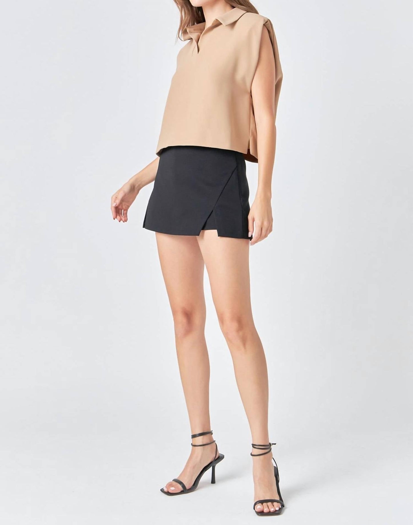Endless Rose - Angie Relaxed Collared Shirt