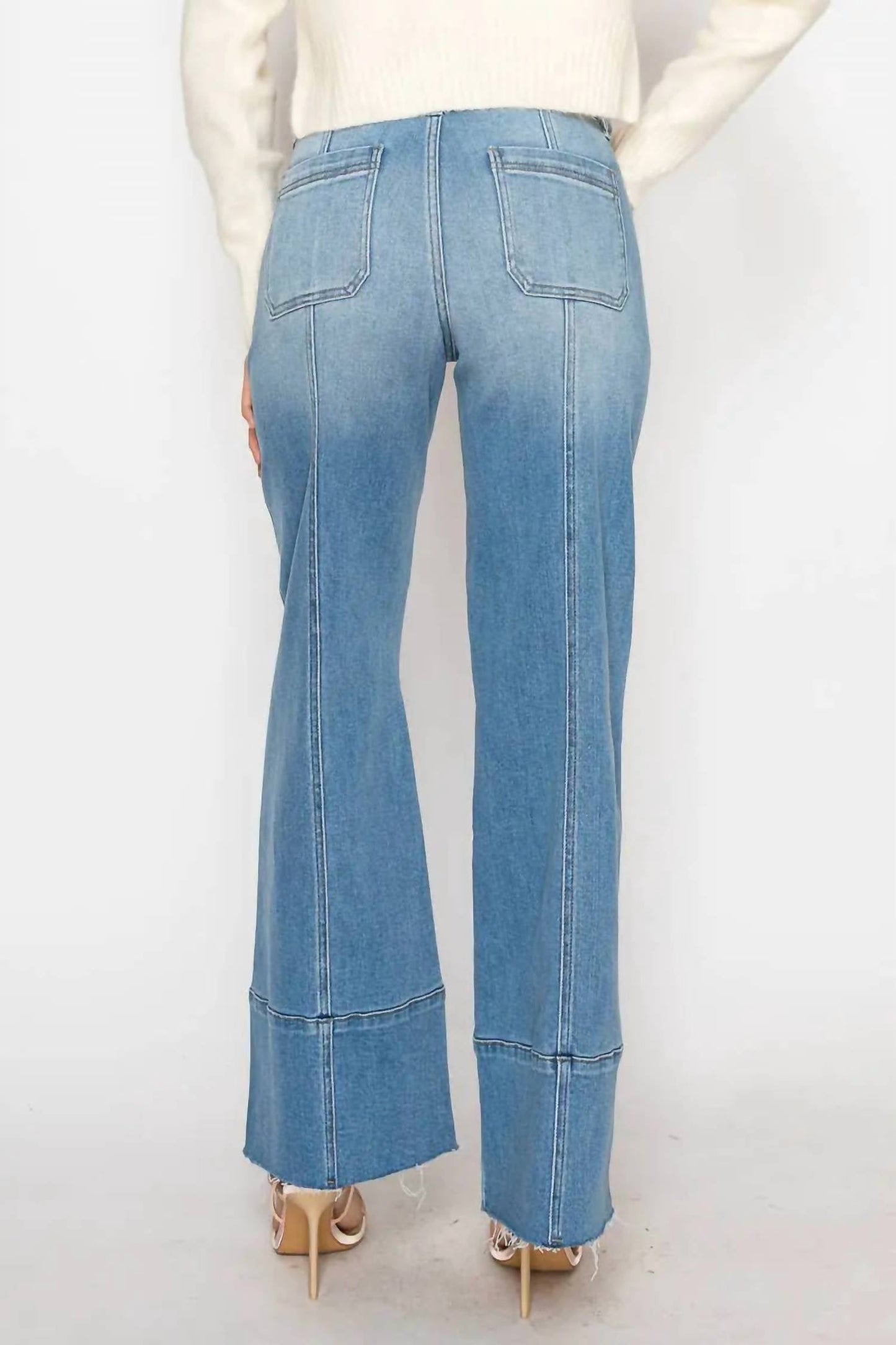 Artemis Vintage - Savannah Tummy Control Slim Palazzo Jeans