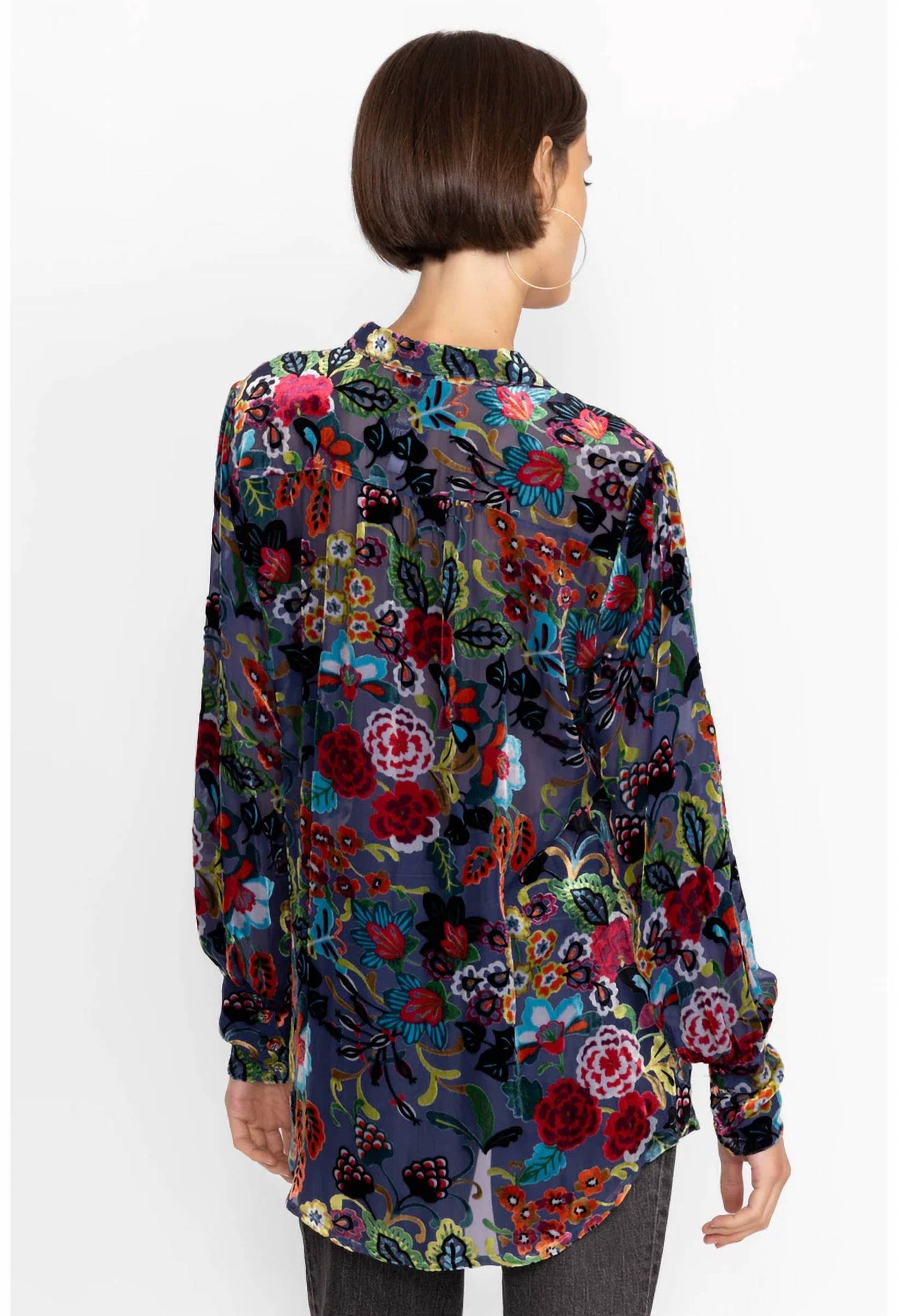 Johnny Was - Minto Burnout Yrene Blouse