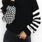Aapparella - Checkmate Waffle Knit Sweater