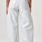 Agolde - Luna High Waist Barrel Leg Leather Blend Pants