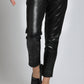 Apny - Textured Vegan Leather Jogger