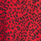 Alice + Olivia - Leopard Print Long Sleeve Chiffon Fit & Flare Mini Dress